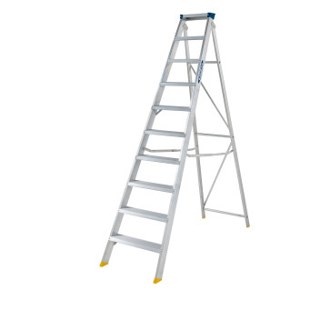 Werner 714 Series Aluminium Swingback Stepladder 10 Tread