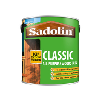 Sadloin Classic All Purpose Woodstain Mixed Colour 2.5L