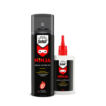 Selsil Ninja Adhesive Mitre Fast Kit*