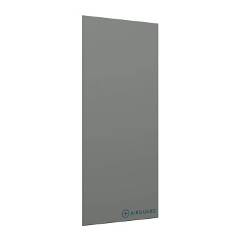 Hand Dryer Backboard Textured Grey Large