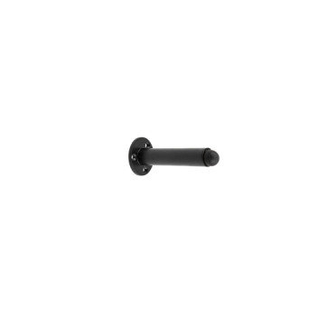 Door Stop Cylinder With Rose Black 75mm*