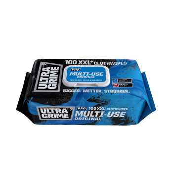 Ultra Grime Multi Use XXL Wipes Foil Pack (100)*