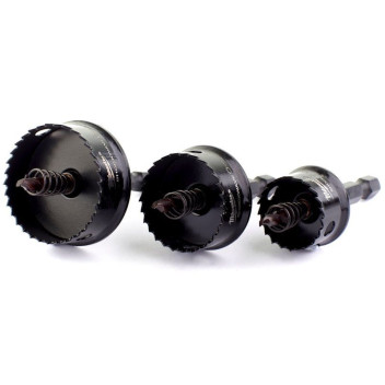 Milwaukee Shockwave 1/4\" Stud Holesaw Set 22/29/35