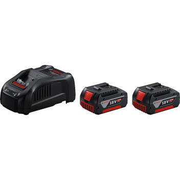 Bosch Battery starter Pack 2 x 5amp Inc Charger