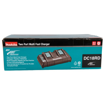 Makita Charger DC18RD Twin Rapid LXT 14.4-18v *