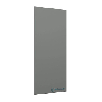 Hand Dryer Backboard Textured Grey Medium