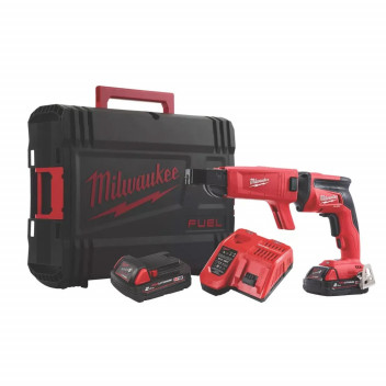 Milwaukee M18FSGC-202X Fuel Drywall Screw Gun 18v C/W 2 X 2.0Ah