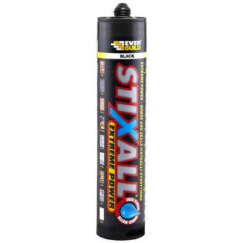 Everbuild Adhesive Stixall Black 300ml*
