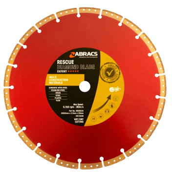 Abracs Blade Diamond Rescue Multi Cut Blade 300mm x 20mm*