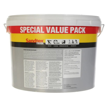 Sandtex Trade Paint Masonry Smooth Brilliant White 7.5L*