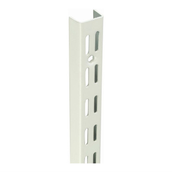 Upright Twin Slot White 1000mm*