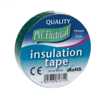 Tape Electrical Green (33m)*