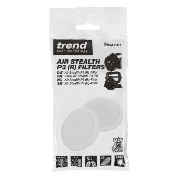 Trend Air Stealth Half Respirator P3 Filter (2)*