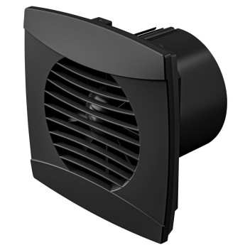 Extractor Fan Helix Air Timer 100mm Black