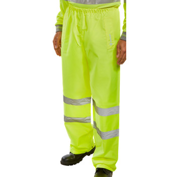 Hi Viz Traffic Trouser Yellow XXLarge*
