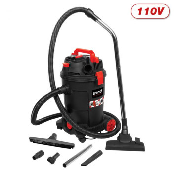 Trend T33AL HSE Wet And Dry M Class Dust Extractor/Hoover 110v*