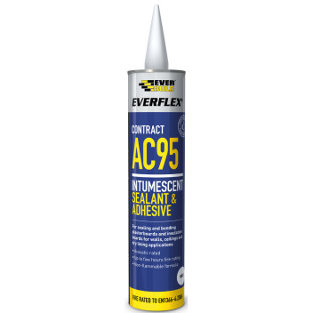 ZZ- Everbuild Sealant Ac95 Intumescent Acoustic 900ml*