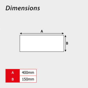 Signage Fire Exit Running Man Arrow Right Rigid 400 x 150mm*