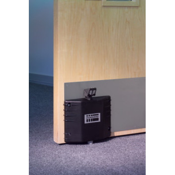 Hoppe Dorguard Retaining Device (Blk) Acoustic Bat Operated