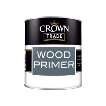 Crown Trade Wood Primer White 1L