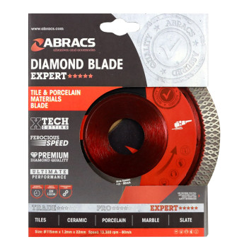 Abracs Blade Diamond Ceramic & Tile 115mm*