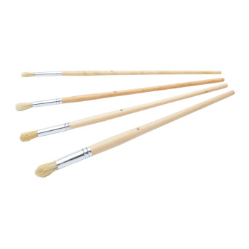 ProDec Round Fitch Brush Set 4pc