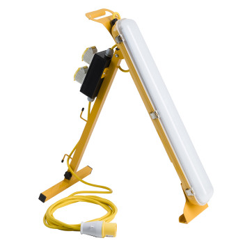 Plasterers A Frame Led Light Inc 2 Sockets 110v 20w*