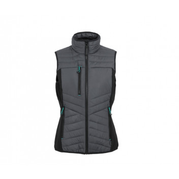 Regatta Ladies Ada Hybrid Bodywarmer Grey / Black Size 10