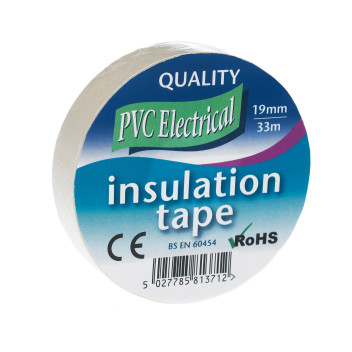 Tape Electrcial White (33m)*