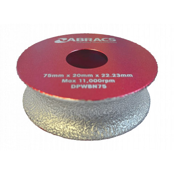 Abracs Diamond Round Diamond Profiling Wheel 75mm