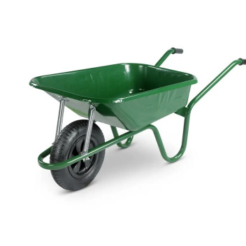 Walsall Wheelbarrow Green Metal 90 Litre*