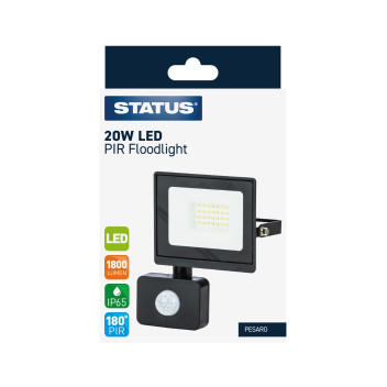 Flood Light With PIR 20w*