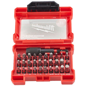Milwaukee Compact Bit Set Shockwave 31pc