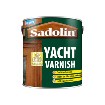 Sadolin Yacht Varnish Gloss Clear 2.5L