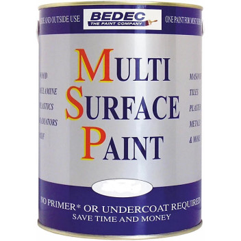 Bedec Multi Surface Paint Gloss Anthracite 2.5L
