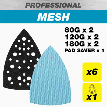 Trend AB/DET/M7/P Pro 100X150 Detail Sanding Pad 80/120/180/Ps 7P