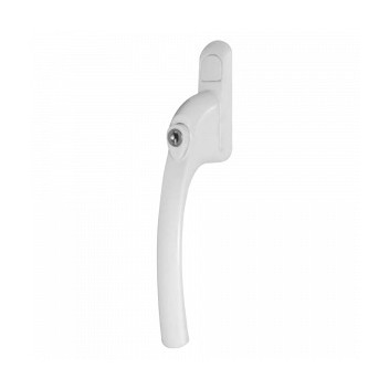 Window Handle Espag Inline Locking Satin Chrome 40mm