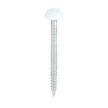 Pin Polymer Small Head White 40mm (250)*