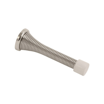 Door Stop Budget Cylinder Spring BZP 75mm*