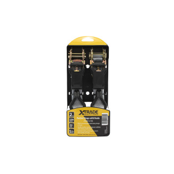 Xtrade Ratchet Strap 25mm x 5m (2)*
