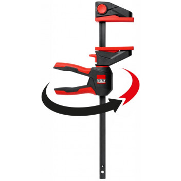 ZZ- Bessey One Handed Clamp with Rotating Handle 450mm (2) Includes Kn