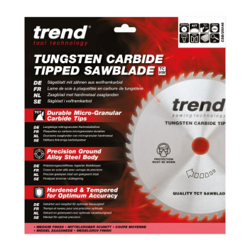 Trend CSB/25048 Craft Saw Blade 250 x 48T x 30mm Bore*