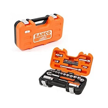 Bahco 330 Socket Set Metric 3/8in Drive + 1/4in Accessories 34pc*