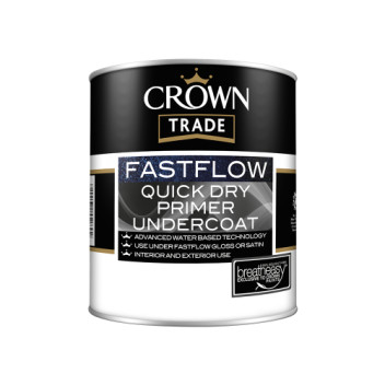 Crown Trade Fast Flow Quick Drying Undrcoat Charc Grey 2.5L