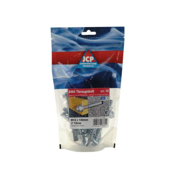 Pre Pack Through Bolt M12 x 180mm (8)