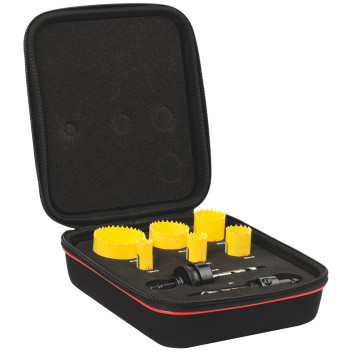 Starrett Holesaw Kit Electricians (16,20,25,32,40,51mm)*