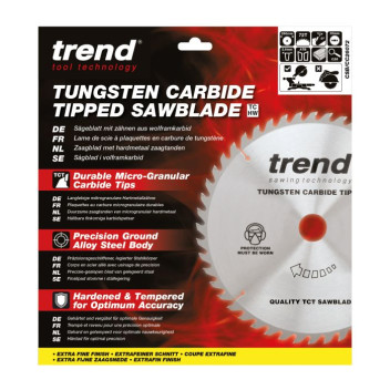 Trend Craft Blade Cc 260Mm X 72T X 30Mm*