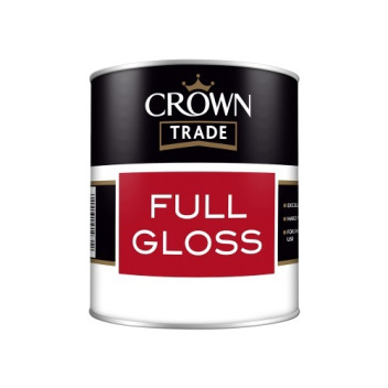 Crown Trade Gloss Brilliant White 5L