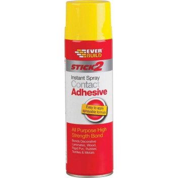 Everbuild Adhesive Contact Spray 500ml*