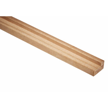 Moulding Dark Hardwood Fire Check Bead 22mm x 26mm x 2.4m*